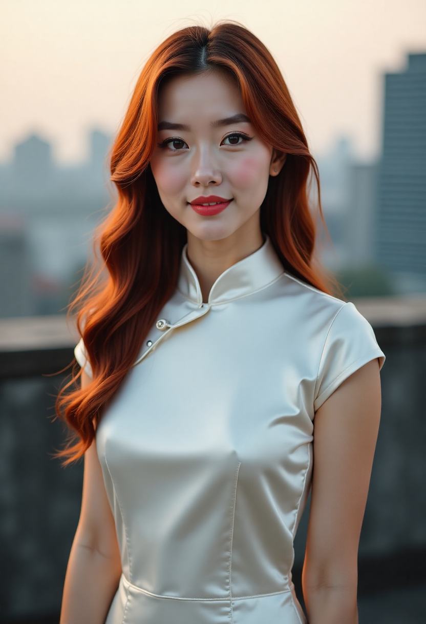 黄昏长街